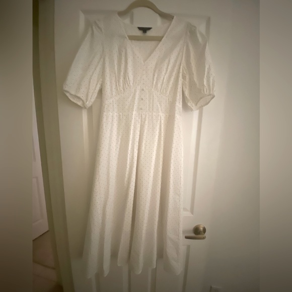 Cotton Dress with small polka dots… - Picture 1 of 5